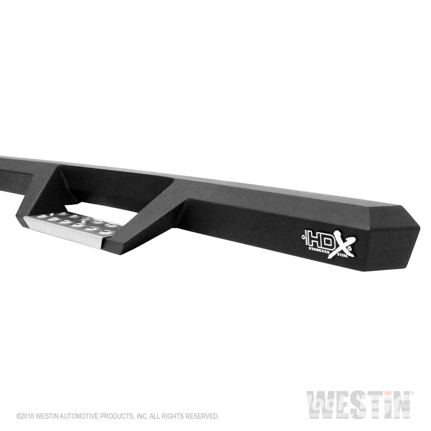 HDX Stainless Drop Nerf Step Bars-Silverado/Sierra 1500 Crew Cab 2019-2024 (Excl. 2019 Silverado LD/Sierra 1500 Limited); Silverado/Sierra 2500/3500 Crew Cab 2020-2024