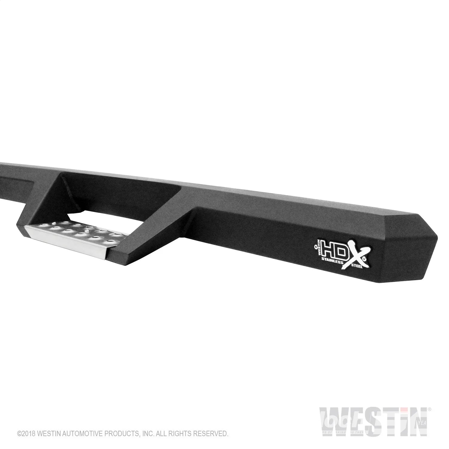 HDX Stainless Drop Nerf Step Bars-Silverado/Sierra 1500 Crew Cab 2019-2024 (Excl. 2019 Silverado LD/Sierra 1500 Limited); Silverado/Sierra 2500/3500 Crew Cab 2020-2024