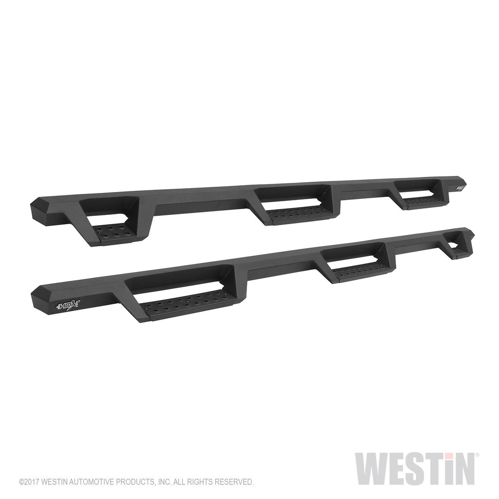 HDX Drop Wheel-to-Wheel Nerf Step Bars-Ram 1500 Crew Cab 2009-2018 (5.5' Bed); 1500 Classic Crew Cab 2019-2024 (5.5' Bed)