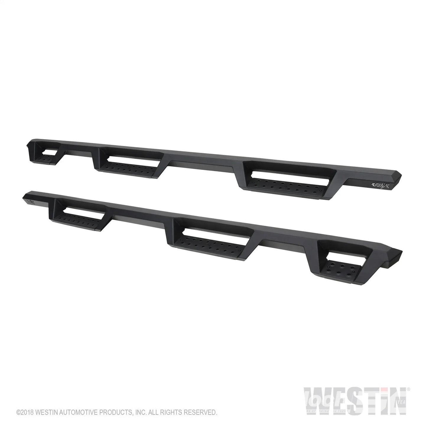 HDX Drop Wheel-to-Wheel Nerf Step Bars-Silverado/Sierra 1500 Crew Cab 2019-2024 (5.5' Bed) (Excl. 2019 Silverado LD/Sierra 1500 Limited)