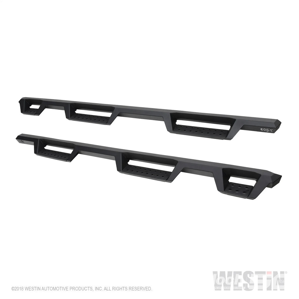 HDX Drop Wheel-to-Wheel Nerf Step Bars-Silverado/Sierra 1500 Crew Cab 2019-2024 (5.5' Bed) (Excl. 2019 Silverado LD/Sierra 1500 Limited)