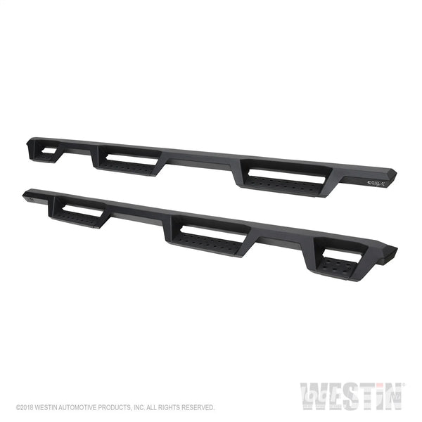 HDX Drop Wheel-to-Wheel Nerf Step Bars-Silverado/Sierra 1500 Crew Cab 2019-2024 (5.5' Bed) (Excl. 2019 Silverado LD/Sierra 1500 Limited)