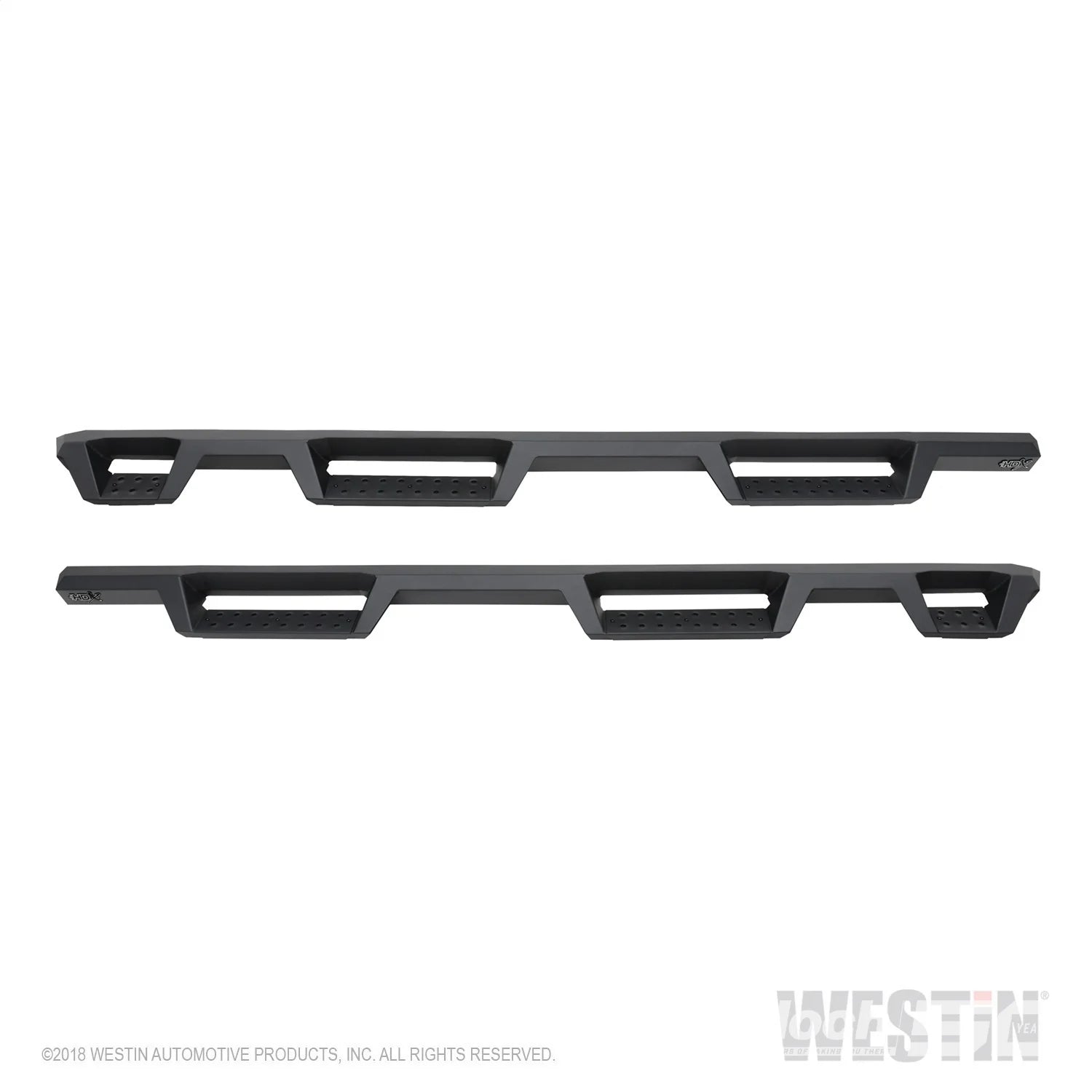 HDX Drop Wheel-to-Wheel Nerf Step Bars-Silverado/Sierra 1500 Crew Cab 2019-2024 (5.5' Bed) (Excl. 2019 Silverado LD/Sierra 1500 Limited)