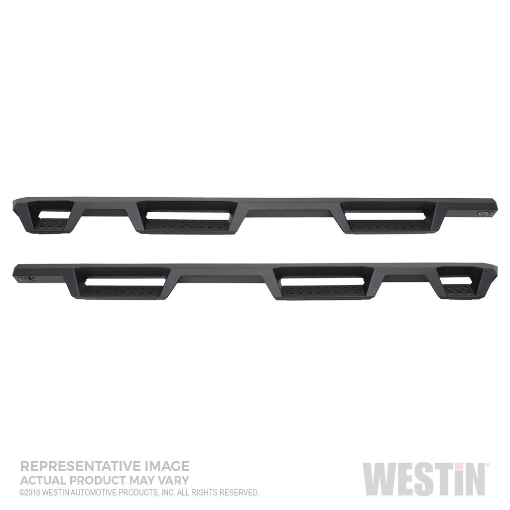 HDX Drop Wheel-to-Wheel Nerf Step Bars-Silverado/Sierra 1500 Crew Cab 2019-2024 (6.5' Bed) (Excl. 2019 Silverado LD/Sierra 1500 Limited)