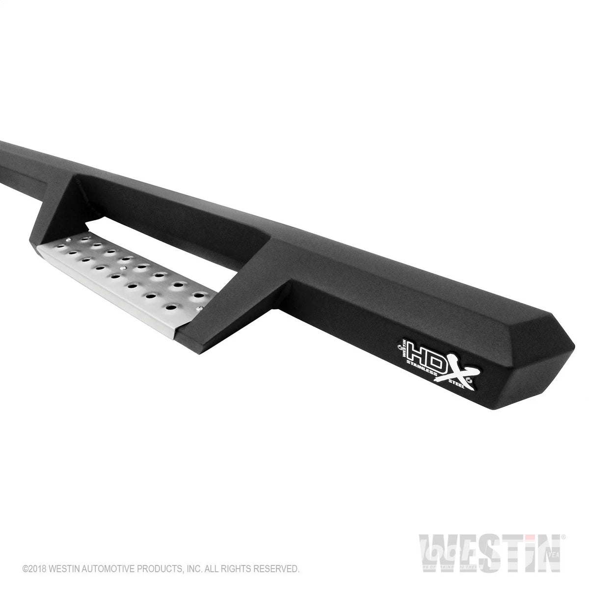HDX Stainless Drop Wheel-to-Wheel Nerf Step Bars-Silverado/Sierra 1500 Double Cab 2019-2024 (6.5' Bed)(Excl. 2019 Silverado LD/Sierra 1500 Limited)