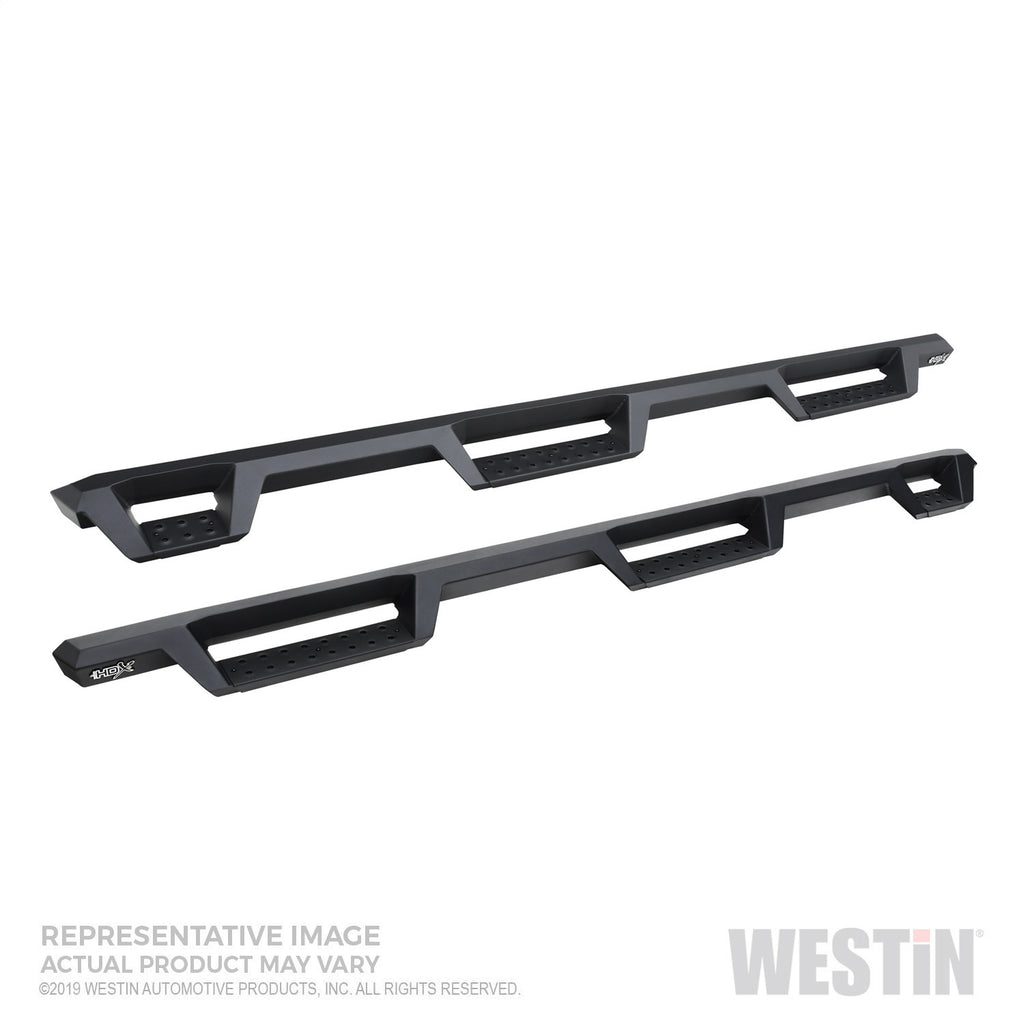 HDX Drop Wheel-to-Wheel Nerf Step Bars-Silverado/Sierra 1500 Double Cab 2019-2024 (6.5' Bed)(Excl. 2019 Silverado LD/Sierra 1500 Limited)