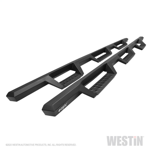 HDX Drop Wheel-to-Wheel Nerf Step Bars-Silverado/Sierra 2500/3500 Double Cab (8' Bed) 2020-2024