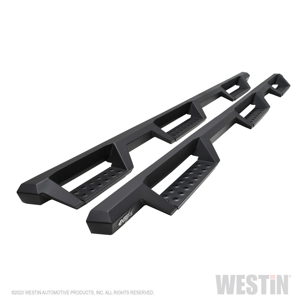 HDX Drop Wheel-to-Wheel Nerf Step Bars-2500/3500 Crew Cab 2019-2024 (6.5 ft Bed)