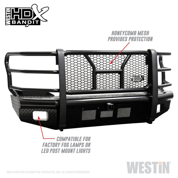 HDX Bandit Front Bumper-F-150 2018-2020 (Excl. EcoBoost)(Excl. Raptor)