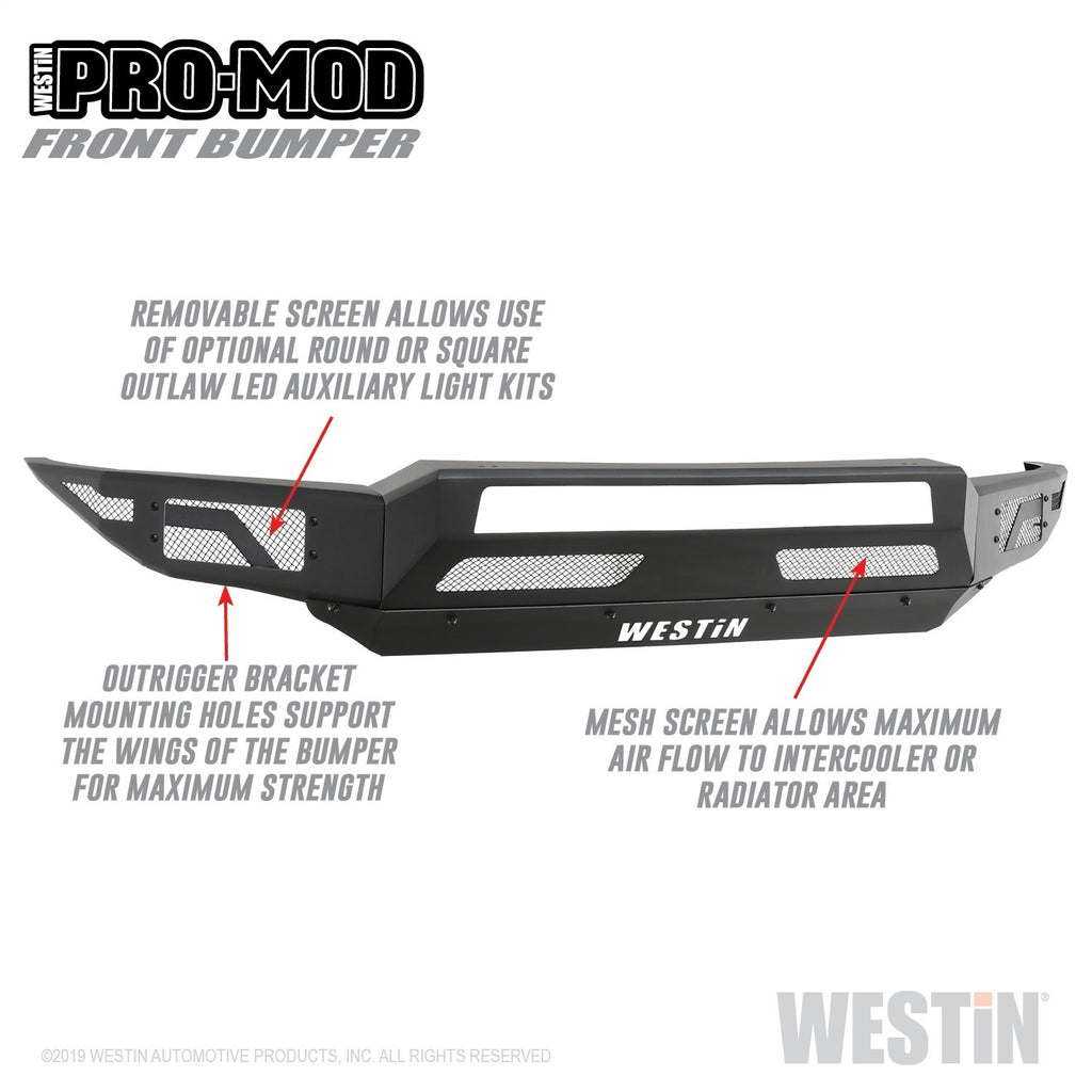 Pro-Mod Front Bumper-F-150 2015-2017 (Excl. Raptor)