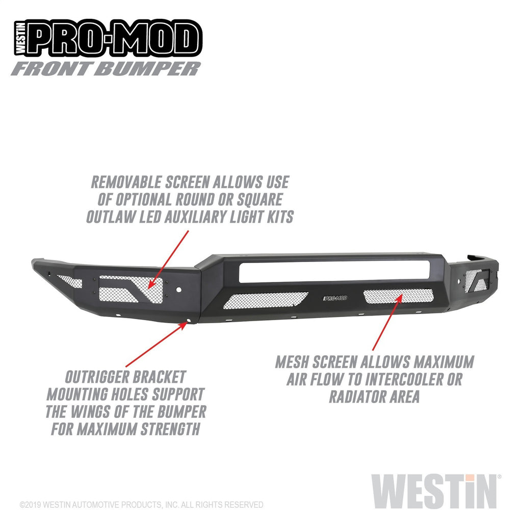 Pro-Mod Front Bumper-Silverado 2500/3500 2015-2019