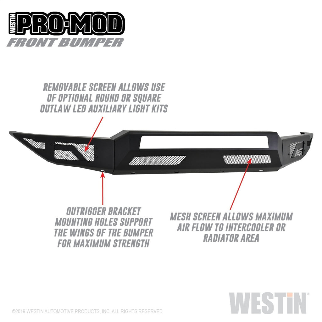 Pro-Mod Front Bumper-F-250/350 2017-2022