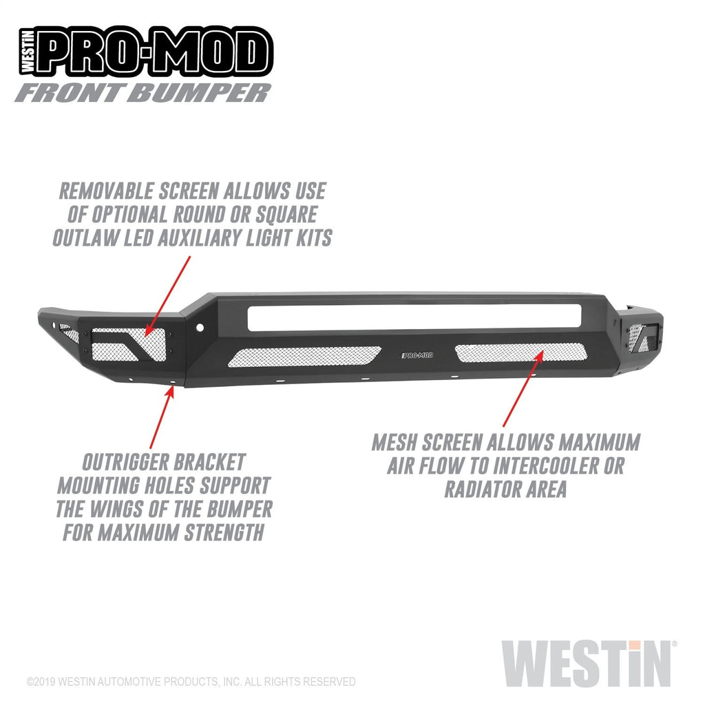 Pro-Mod Front Bumper-Silverado 2500/3500 2020-2023