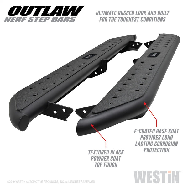 Outlaw Nerf Step Bars-Tacoma Double Cab 2005-2023