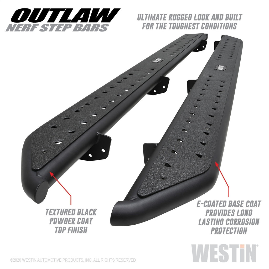 Outlaw Nerf Step Bars-Gladiator 2020-2024