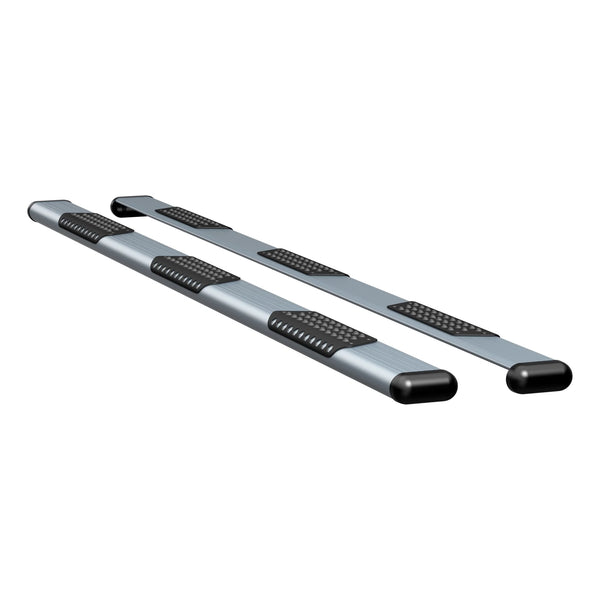 O-Mega II 6" x 125" Silver Aluminum Side Steps (No Brackets)