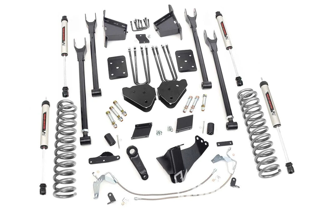 6 Inch Lift Kit | 4 Link | OVLD | V2 | Ford F-250 Super Duty 4WD (2015-2016)