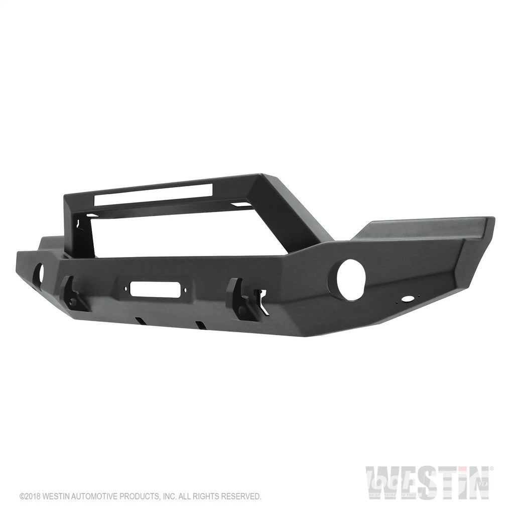 WJ2 Full Width Front Bumper w/LED Light-Wrangler JK 2007-2018