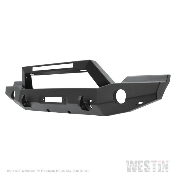 WJ2 Full Width Front Bumper w/LED Light-Wrangler JK 2007-2018