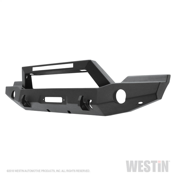 WJ2 Full Width Front Bumper w/LED Light-Wrangler JK 2007-2018
