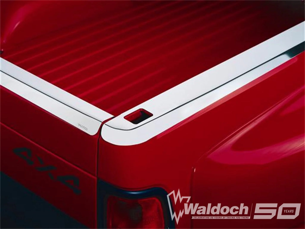 Putco Stainless Steel Bed SideSkins (w/Holes)-RAM 1500 Short Box Putco Stainless Steel Bed SideSkins (w/Holes)-RAM 2500/3500 Short Box Putco Stainless Steel Bed SideSkins (w/Holes)-RAM Mega Cab SWB