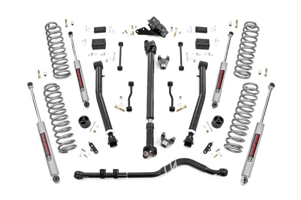 3.5 Inch Lift Kit | Adj Lower | FR D/S | Jeep Wrangler JL 4WD (2018-2023)