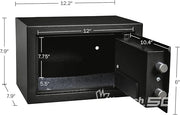 Digital Safe-Electronic Steel Safe with Keypad, 2 Manual Override Keys-Protect Money, Jewelry, Passports-For Home, Business or Travel by Stalwart