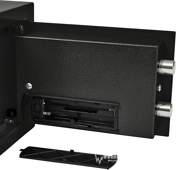 Digital Safe-Electronic Steel Safe with Keypad, 2 Manual Override Keys-Protect Money, Jewelry, Passports-For Home, Business or Travel by Stalwart