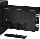Digital Safe-Electronic Steel Safe with Keypad, 2 Manual Override Keys-Protect Money, Jewelry, Passports-For Home, Business or Travel by Stalwart