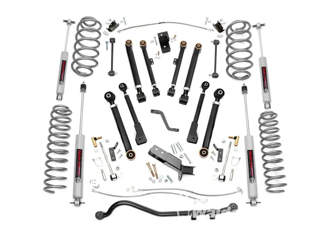4 Inch Lift Kit | X-Series | Jeep Wrangler TJ (97-06)/Wrangler Unlimited (04-06)