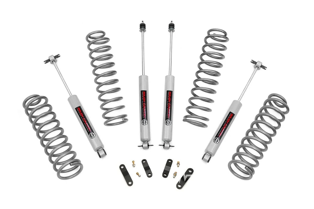 2.5 Inch Lift Kit | Coils | Jeep Wrangler Unlimited 2WD/4WD (2007-2018)