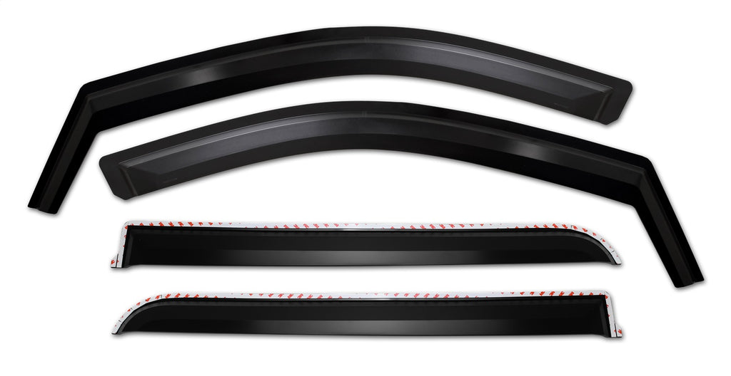 Element Matte Black Window Visors-RAM 1500 - Crew Cab (Set of 4)