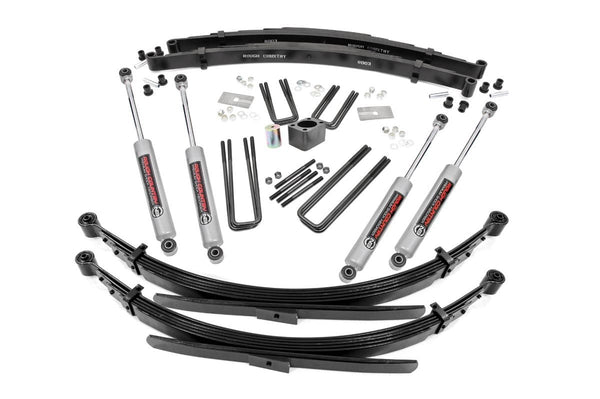 4 Inch Lift Kit | Rear Springs | Dodge W100 Truck/W200 Truck 4WD (1970-1974)