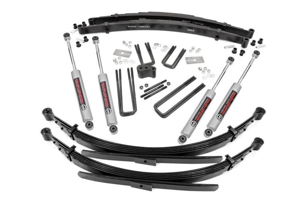 4 Inch Lift Kit | Rear Springs | Dodge W100 Truck/W200 Truck 4WD (1974-1977)