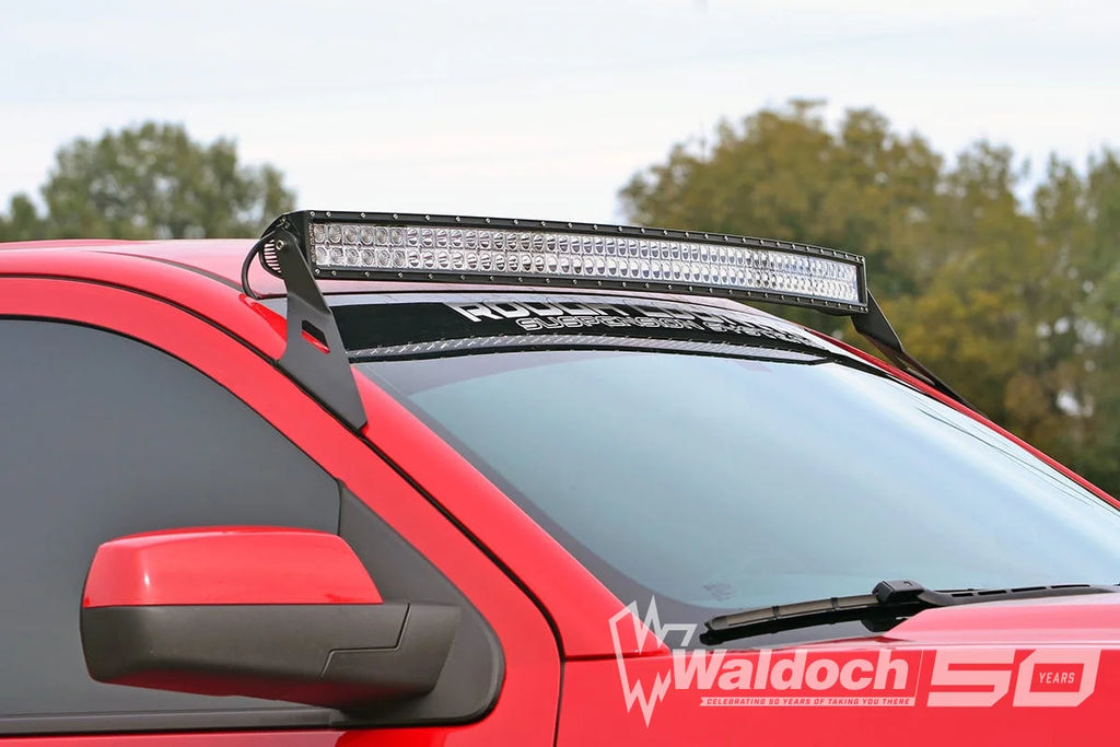 LED Light Mount | Upper Windshield | 54" Curved | Chevy/GMC 1500 (14-18 & Classic)