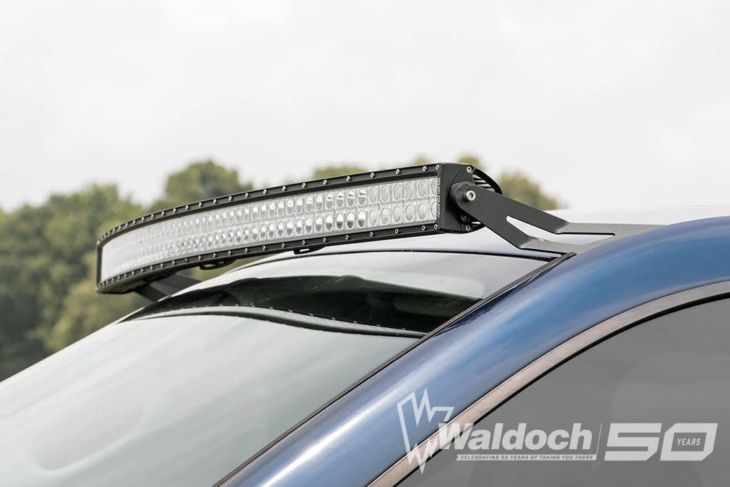 LED Light Mount | Upper Windshield | 54" Curved | Dodge 1500 2WD/4WD (02-08)