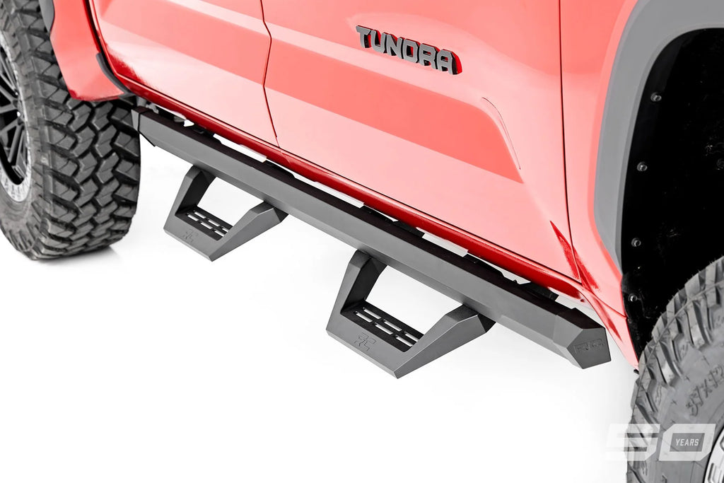 SRX2 Adj Aluminum Steps | CrewMax | Toyota Tundra 2WD/4WD (2022-2025)