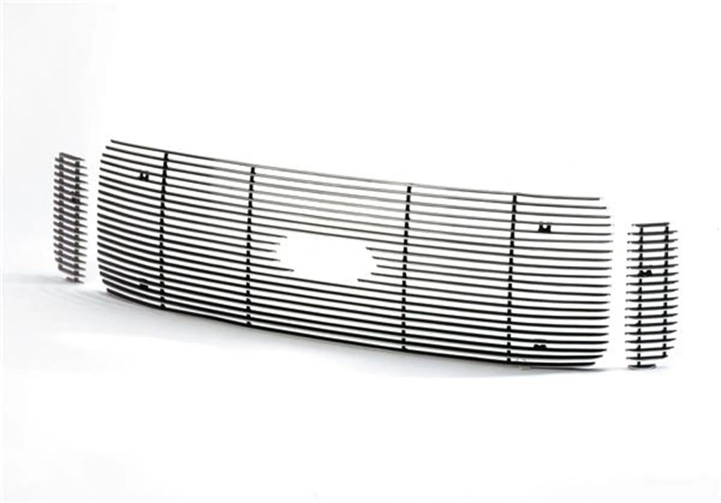 Shadow Billet Grilles-Ford F-150 (Bar Grille) w/ logo cutout (6-pieces / does not cover bumper)