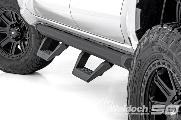 SRX2 Adjustable Aluminum Steps | Double Cab | Toyota Tacoma 2WD/4WD (24-25)