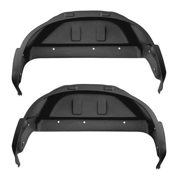 19-C SILVERADO 1500 REAR WHEEL WELL GUARDS WHEEL WELL LINER BLACK