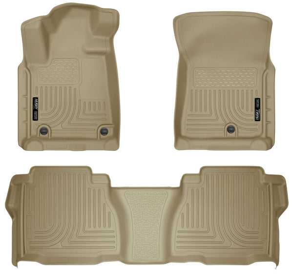 Weatherbeater - Front & 2nd Seat Floor Liners (Footwell Coverage)