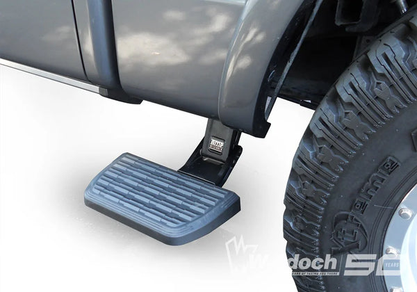 Bedstep 2 Flp Dwn Side Bmpr Stp 2019-2022 Ram 3500, Dually, 8 ft Bed