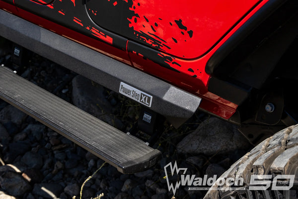 PowerStep XL 1.5" Additional Drop - 07-18 Jeep Wrangler JKU, 4-Door