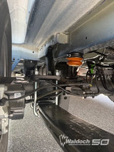 FORD TRANSIT LOWERING KIT 2.5" dropping the over all Height of the Van to 7'11 getting under a 8' Garage Door