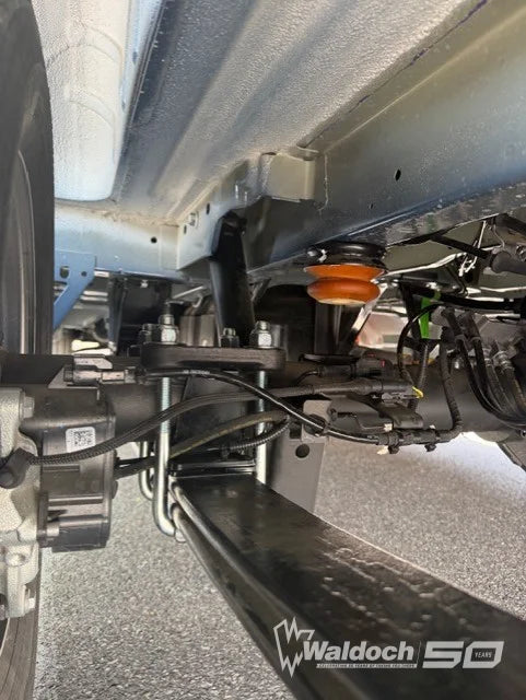 FORD TRANSIT LOWERING KIT 2.5" dropping the over all Height of the Van to 7'11 getting under a 8' Garage Door