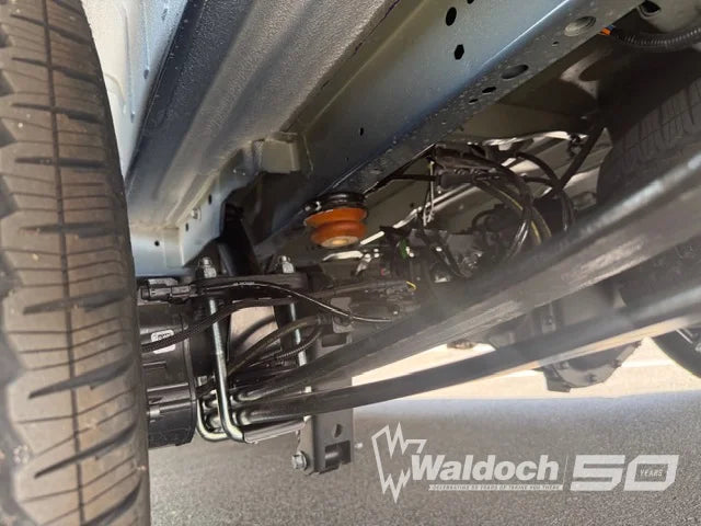 FORD TRANSIT LOWERING KIT 2.5" dropping the over all Height of the Van to 7'11 getting under a 8' Garage Door