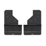 PUTCO SOLID BLACK MUD SKINS - REAR PAIR - FITS DODGE RAM TRUCK 2500 3500 2010-2023 (FITS SINGLE REAR WHEELS)