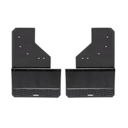 PUTCO SOLID BLACK MUD SKINS - REAR PAIR - FITS DODGE RAM TRUCK 2500 3500 2010-2023 (FITS SINGLE REAR WHEELS)