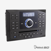 Jensen Wallmount Compact Black Car Stereo Receiver/Stereo - Jwm62a