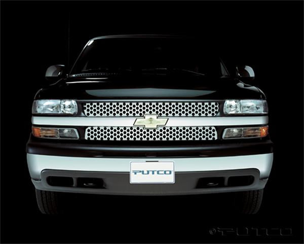 Punch Stainless Steel Grilles-Chevrolet Silverado LD Punch Stainless Steel Grilles-Chevrolet Suburban Punch Stainless Steel Grilles-Chevrolet Tahoe